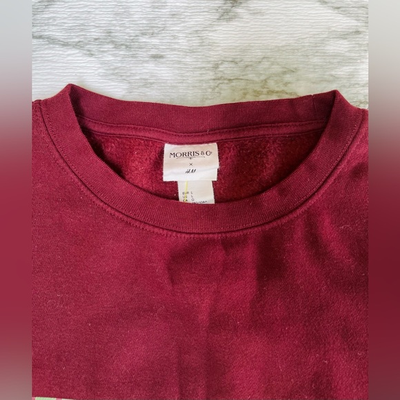 Morris & Co x H&M “Love Is Enough” Sweatshirt Large Floral 2018 Collab RARE - Picture 5 of 7